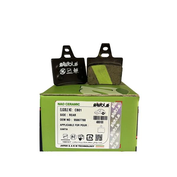 لنت ترمز عقب زانتیا نائو سرامیک  الیجیبل CB01